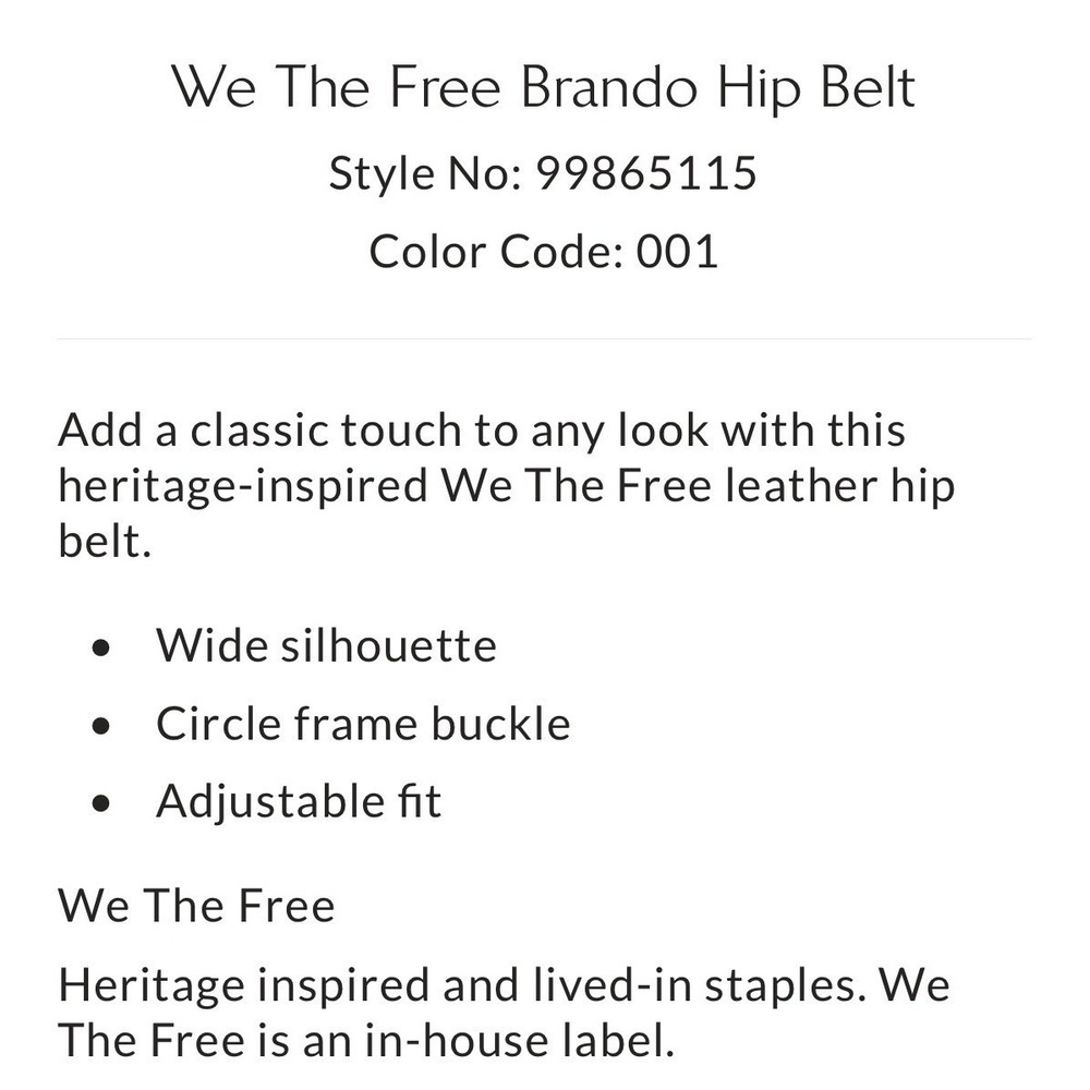 Free People Brando Hip Belt green lily  pad leather silver new nwt chunky wide